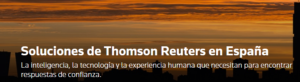 Opiniones de Thomson Reuters