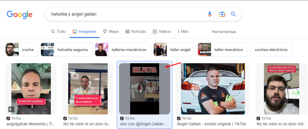 Helvetia opiniones seguros y Angel Gaitán